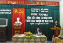 Hội nghị cán bộ viên chức và người lao động năm 2015